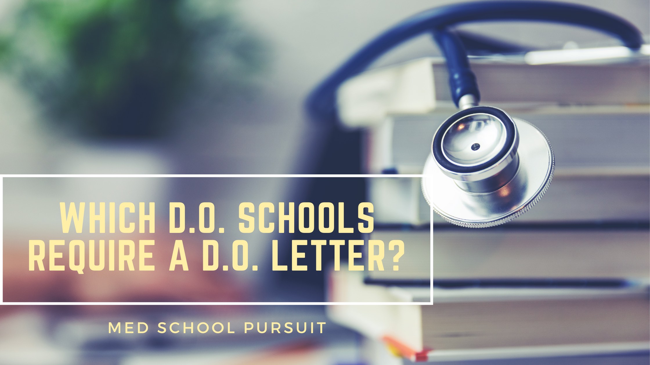 Which DO schools require a DO letter