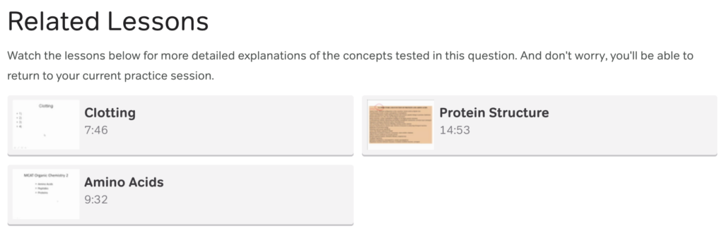 Magoosh MCAT related videos practice